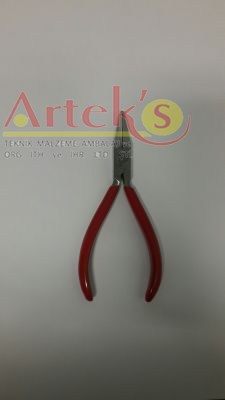 Kırmızı Düz Dişli Pense 130Mm