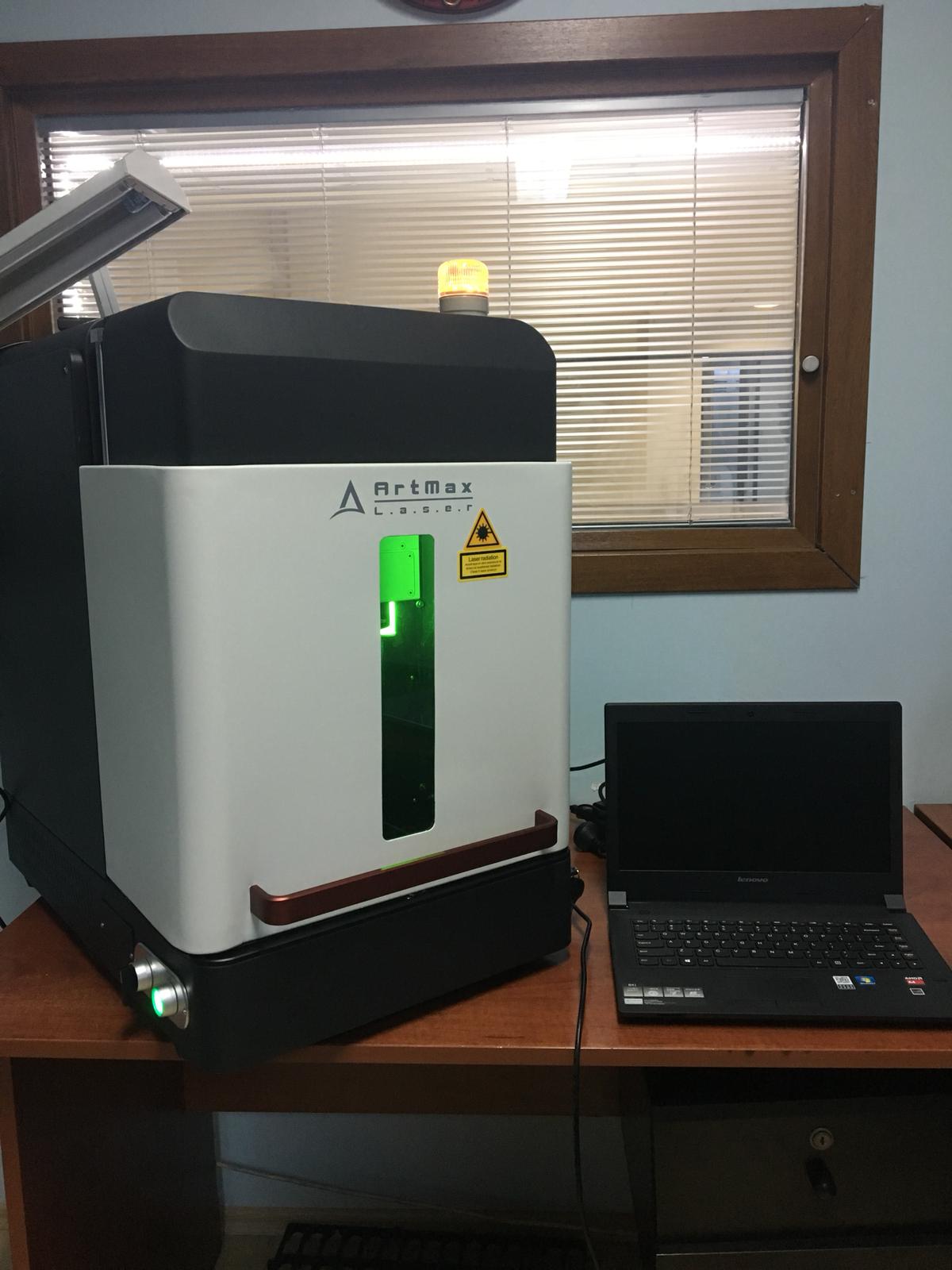 100 Watt Artmax Laser Kesme Ve Markalama Makinesi