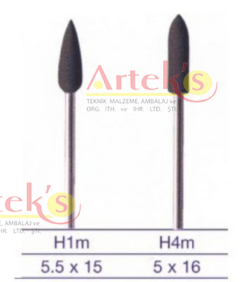 Reddish Conic Mandren Silicone