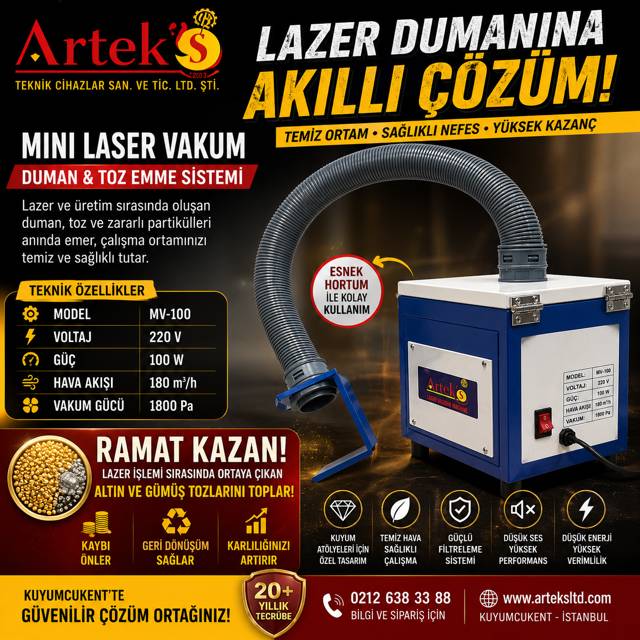 MINI LAZER VAKUM SISTEMI